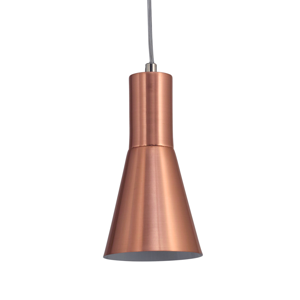 COLGANTE CONICO COBRE SANTINADO 11.3MM